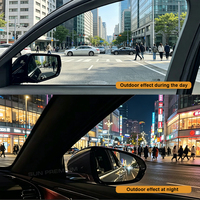 Film solaire nano-céramique 2 plis, haute réjection de chaleur, protection UV, film de confidentialité HD transparent, vente en gros, boîte personnalisable