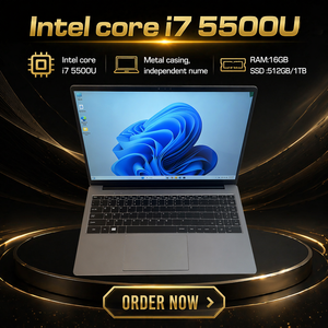 15.6 Inch Gaming Laptop <b>PC</b> With Core I7-5500U Quad 16GB RAM 1TB SSD 11 RGB Backlit US/UK Plug CPU Core I7-5500UProcessor 4 - Product Image 1
