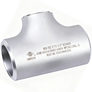 Conexión en T de Acero Inoxidable para Tuberías, Resistente a la Corrosión, Superficie Lisa, para Conexión de Tuberías, Vietnam - Product Image 1