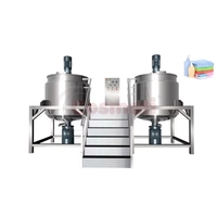 Mélangeur planétaire sous vide de marque COSMATI pour cosmétiques, homogénéisation, émulsification et broyage, avec moteur SUS316L, capacité 500L