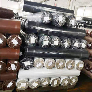 Premium Respirável Tecido Coagulado Backing PU Faux Patent Couro Sintético Rolls para Sapato Forro Sofá Saco Mobiliário Material - Product Image 6