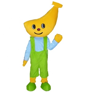 Nouveaux costumes de mascotte <span class=keywords><strong>banane</strong></span> / costumes de mascotte de fruits à vendre - Product Image 1