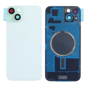 Cache arrière en verre pour 15 Plus avec design à barres, taille OEM 1:1 pour une protection arrière d'origine - Product Image 6