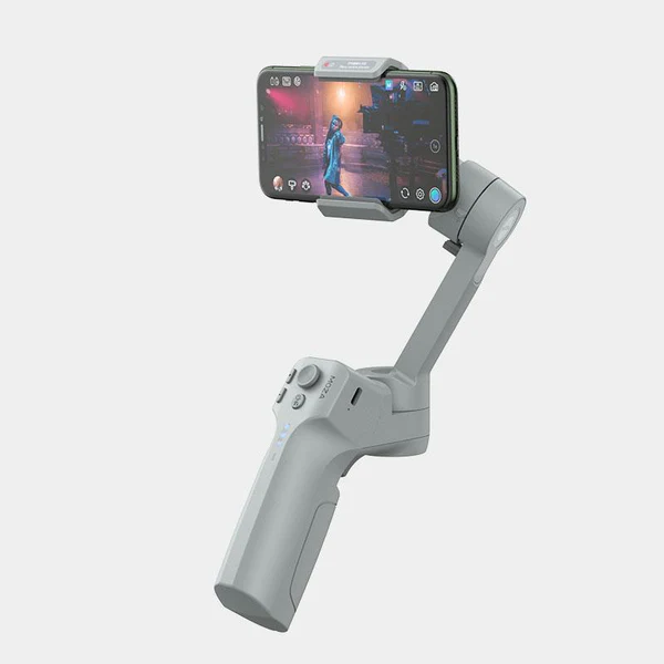 MOZA Mini MX 3 - 3-Axis Handheld Gimbal Stabilizer for Smartphones with Enhanced Battery Life & Gesture Control
