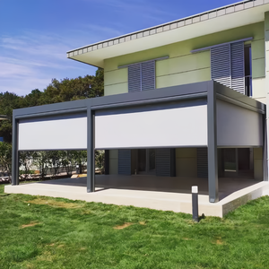 Pergola bioclimatique en aluminium de haute qualité, sur mesure, moderne, luxueuse, motorisée, pour jardin extérieur, toit de gazebo, écologique - Product Image 2