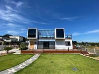 Maison Modulaire de Luxe en Conteneur Maritime Modifié de 40 pieds, Deux ou Trois Chambres, Salon, Cuisine, Pliable, Démontable, Conception Respirante