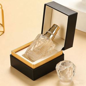 Small Batch Custom 3ml Crystal Glass <b>Perfume</b> <b>Bottles</b> Refillable Mini Geometric Spray Vials for Fragrance <b>Samples</b> - Product Image 1