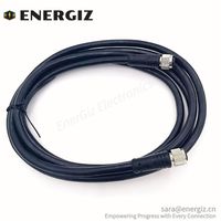 Gerade A Codierung M8 Rundst ecker 8-poliges Stecker-Buchse-Kabel 2m Länge