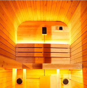 Sauna Cuadrada de Infrarrojos Lejanos de Construcción Robusta para Relajación y Bienestar, Sauna Pequeña Hipoalergénica para 1-2 Personas para Bienestar Holístico - Product Image 5