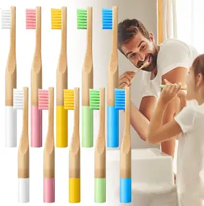 Bamboo Toothbrush Bamboo 100% Biodegradable Tooth Brush Bamboo For Kids And Adult