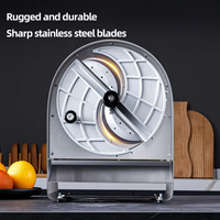Meest populaire huishoudelijke multifunctionele snijmachine voor bananen, aardappelen en chips, van roestvrij staal.