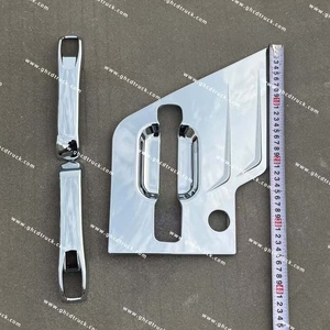 ชุดแต่งขอบประตูโครเมียมของแท้จากโรงงานสำหรับรถบรรทุกฮีโน่ โดมิเนเตอร์ <span class=keywords><strong>500</strong></span> (ปี 2018 เป็นต้นไป)  วัสดุพลาสติก  โครงประตูเซี่ยงไฮ้ ฮีโน่ <span class=keywords><strong>500</strong></span> รุ่นตู้บรรทุก ปี 2003 - Product Image 3