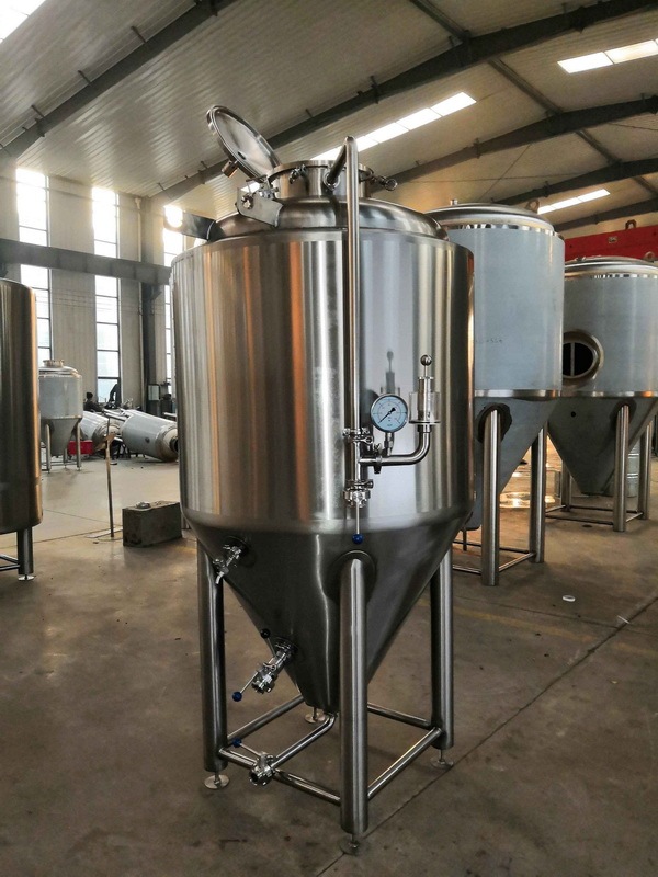 Cuve de fermentation de bière 400L 500L 4HL conique cuve de fermentation pour équipement de microbrasserie
