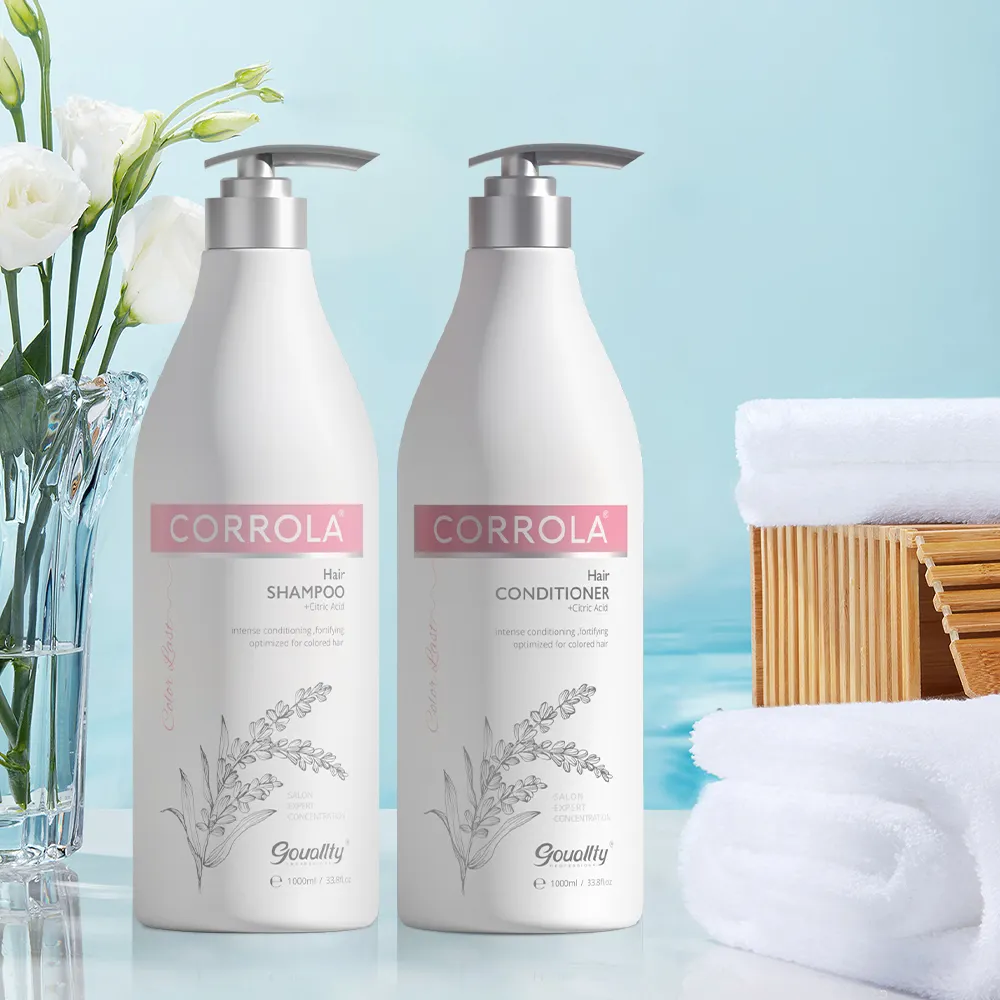 Corrola Hair Care Products Clean Nourishing Color Protection Natural Hair Shampoo and Conditioner