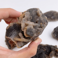 Cristaux en gros, minéraux naturels en vrac, spécimen de sphalerite pour souvenirs