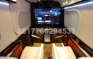 Couverture de sièges avant audio de luxe rideau lifting accessoires sprinter 906 w907 lwb camper kit conversion intérieur pour mercedes - Product Image 4