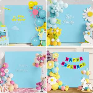 Sfondo quadrato arcuato copertura festa di compleanno forniture tessuto ispessito foto Studio sfondo per decorazione di nozze all'aperto - Product Image 6