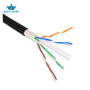 Noir 1000ft Cat6/Cat6a Réseau PVC LSZH Câble 305m 4 paires Intérieur/Extérieur FTP Cuivre Solide LAN Câble pour la Communication - Product Image 6