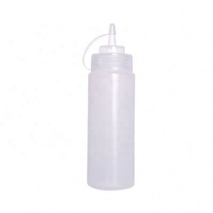 Customized Wide Mouth <b>Squeeze</b> <b>Bottle</b> Sauce Dispenser <b>Bottle</b> 8oz Food Grade - Product Image 6
