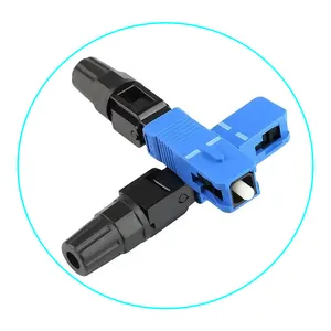 Good Price Optical Fiber Connector Sc Upc Fiber Optic Fast Connector Carrier-Class Optical Fiber Quick Connector