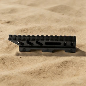 Soporte Elevador ACUMETA para Base de 20 mm con Longitud de 145 mm (Negro) - Product Image 1