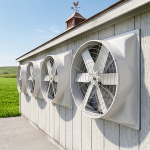 Ventilateurs axiaux en fibre de verre JTX-F660 FRP pour élevages avicoles, ventilateurs pour poulaillers - Product Image 1
