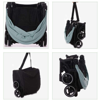 Poussette bébé légère certifiée EN, pliable et compacte, idéale pour les voyages, poussette de voyage pour enfants, très vendue