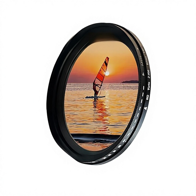 Manufacturer ND2-400 Adjustable Neutral Density Filter 49-77mm Camera Filter Light Reducer