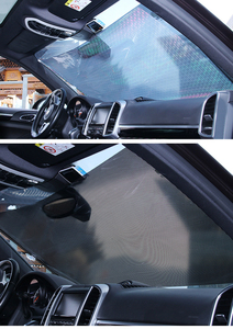 2026 Hot Selling Portable Fashionable Windshield PVC Foldable Sunshade Strong <strong>Sun</strong> <strong>Screen</strong> for <strong>Car</strong> Front Window - Product Image 4