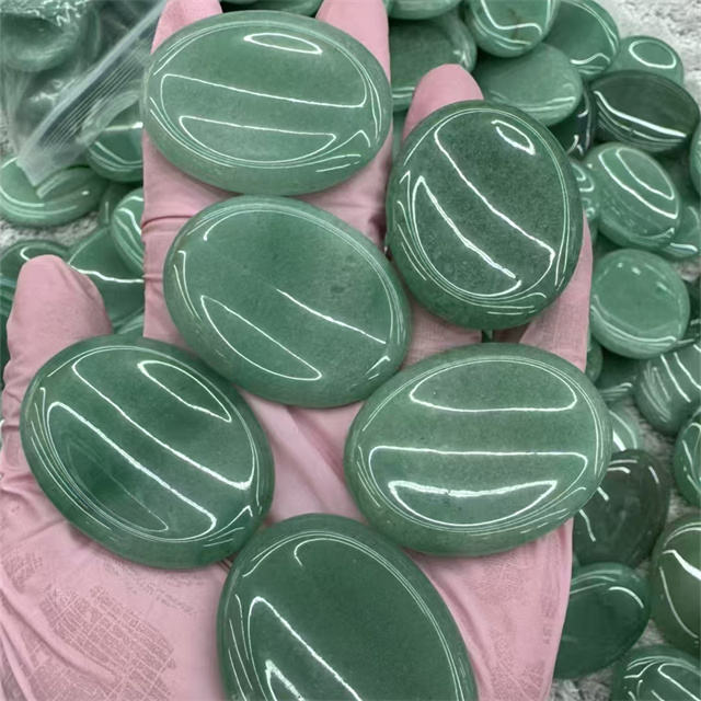green aventurine worry stones