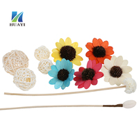 Noël maison décorative aromathérapie huile parfumée diffuseur de roseau bouteille vide Sola bois fleur diffuseur de parfum