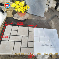 Moule de pavé de jardin GOIN en PP, conception personnalisée, machine de moulage par injection plastique pour allées et murs en pierre