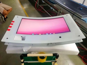 Desain baru nyata penjualan yang baik 32 inci dinding dipasang layar lengkung dengan layar sentuh 4K bisnis Game komputer Monitor - Product Image 2