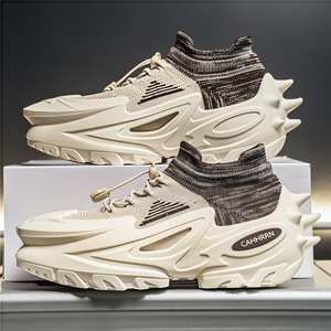 <span class=keywords><strong>Scarpe</strong></span> Sportive Primaverili di <span class=keywords><strong>Alta</strong></span> Qualità <span class=keywords><strong>con</strong></span> Suole Spesse Impermeabili e Logo Personalizzato per Uomo - Product Image 5