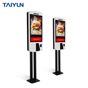 Piso de la pared/pared montado 27 pulgadas de pantalla táctil auto ordenar quiosco <span class=keywords><strong>en</strong></span> el restaurante - Product Image 2