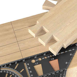 Cuadrado <span class=keywords><strong>de</strong></span> diseño <span class=keywords><strong>de</strong></span> línea multiángulo, <span class=keywords><strong>regla</strong></span> <span class=keywords><strong>de</strong></span> parada <span class=keywords><strong>de</strong></span> <span class=keywords><strong>aluminio</strong></span> con orificios <span class=keywords><strong>de</strong></span> guía <span class=keywords><strong>de</strong></span> 45/90 ° <span class=keywords><strong>para</strong></span> marcado <span class=keywords><strong>de</strong></span> carpintería <span class=keywords><strong>de</strong></span> precisión - Product Image 3