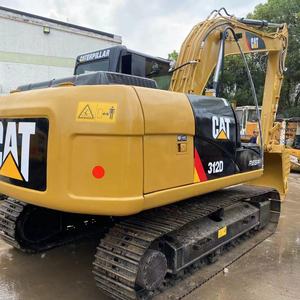 Excavadora de cadenas 312D usada de 12 toneladas con motor Cummins para construcción - Product Image 1