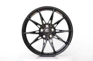 Adaptador de Buje de Rueda de Aluminio de 18-19 Pulgadas para Autos Modificados, Diseño de 10 Radios, PCD 114.3, ET 35, Negro - Product Image 4