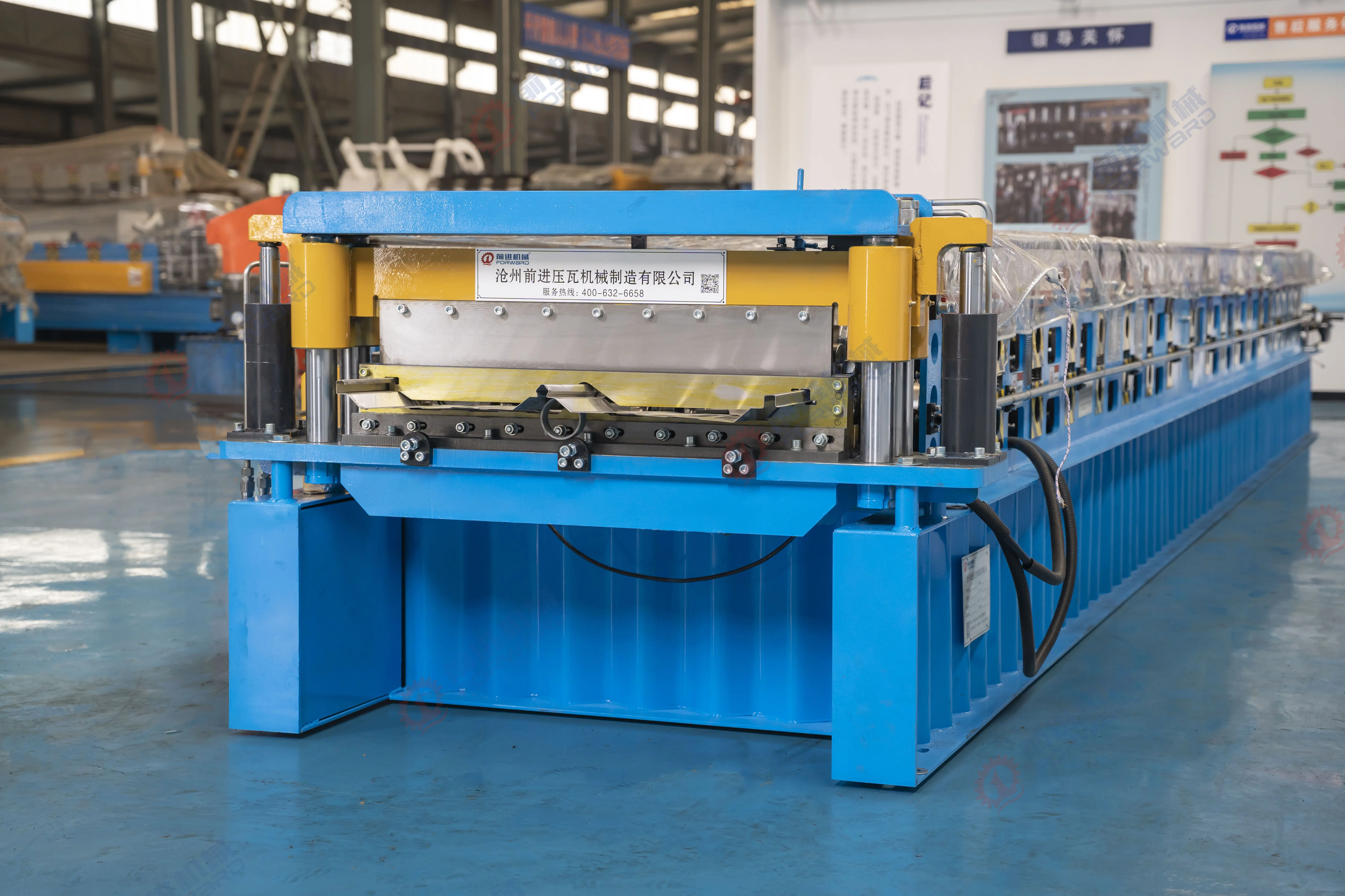 FORWARD Standing Seam Roll Forming Machines The Backbone of Modern Roofing Systems