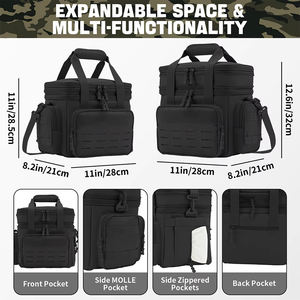 Lonchera Táctica Ligera de 18L, Bolsa Térmica Expandible, Impermeable, para Trabajo al Aire Libre, Campamento, Picnic - Product Image 2