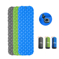 Matelas de camping gonflable en nylon 40D, ultraléger, durable, en TPU, imperméable, matelas de couchage gonflable