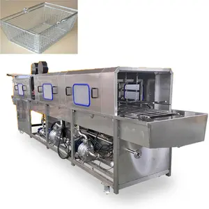 Lavadora de alta presión para jaulas de pollos, máquina de limpieza de cajas de verduras, equipo de lavado de cajas de plástico