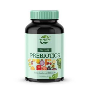 Aliments pour la santé, probiotiques, complément aux probiotiques, 60 capsules de prébiotiques pour la santé digestive, intestinale et immunitaire - Product Image 1