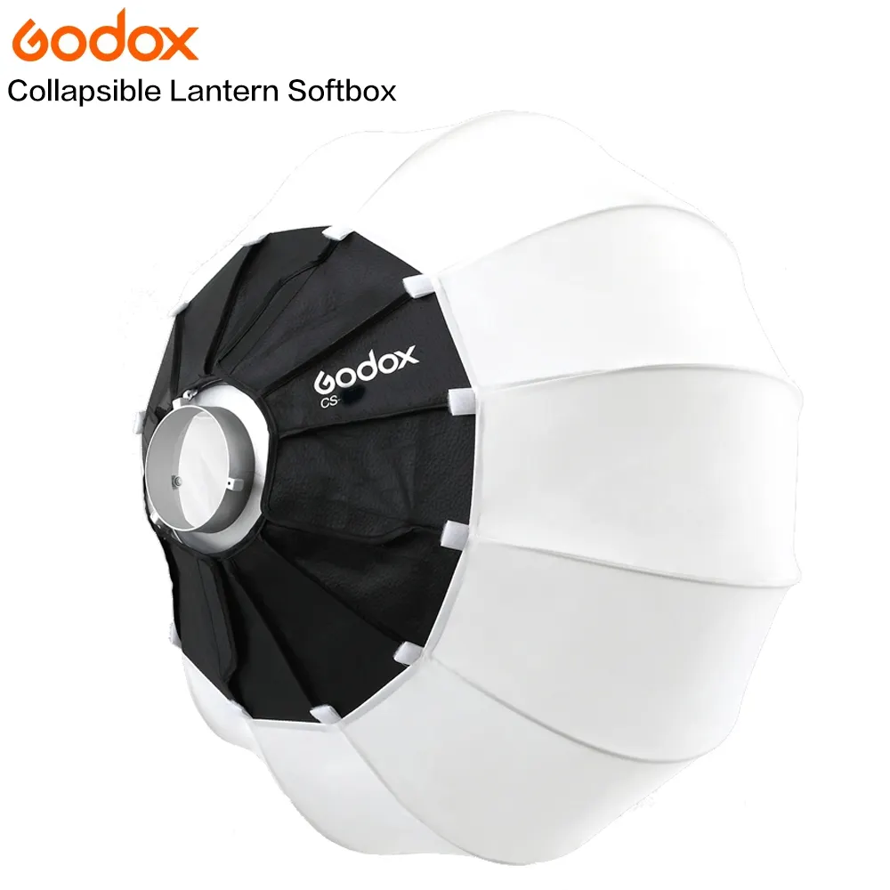 Godox CS-50D 50cm Laterne Schnell installation Tragbare Runde Form Softbox Licht Für Bowens Mount Studio Flash