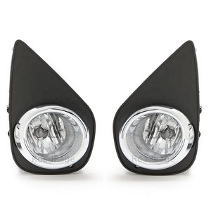 Feux antibrouillard clairs pour <span class=keywords><strong>Toyota</strong></span> <span class=keywords><strong>Yaris</strong></span> Hatchback <span class=keywords><strong>2</strong></span>/4DR 2015 2016 2017 avec ampoules d'interrupteur de lunette - Product Image 1