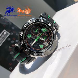 นาฬิกาควอทซ์ผู้ชายคุณภาพระดับ 5A ดีไซน์เท่ห์ พร้อมหน้าปัดเสริม 3 หน้าปัด หลายสี และสายกันน้ำ พร้อมปฏิทิน - Product Image 4