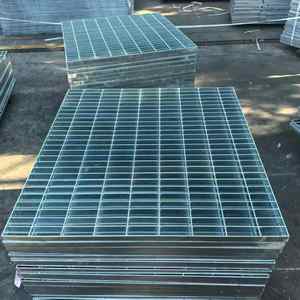 Grille en acier pour pont, portes, enclos pour bétail, 4x8, marche de 1 m, escalier, acier inoxydable, 25 mm, grille en acier pour pont - Product Image 1