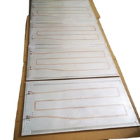 Radiateur de plaque de refroidissement par eau en aluminium de soudage par friction haute puissance avec perçage d'usinage CNC