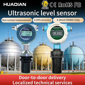 Capteur de niveau d'eau ultrasonique sans contact avec écran LCD, compteur de stockage RS485, capteur de niveau d'eau ultrasonique solide sans contact - Product Image 6