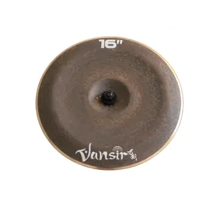 Cymbal b20 feito à mão 16 ''china cymbal com logotipo personalizado